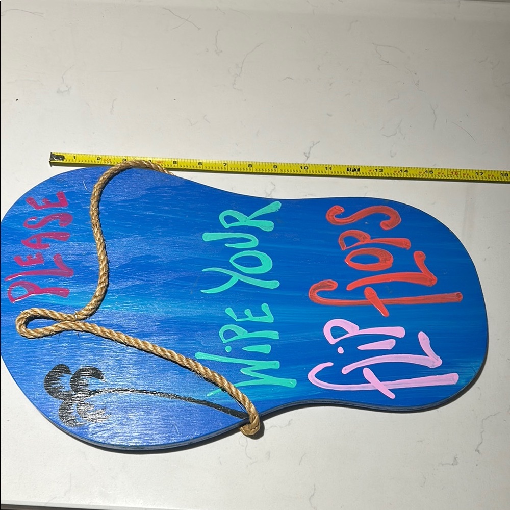 Colorful Beach Sign - Picture 3 of 3